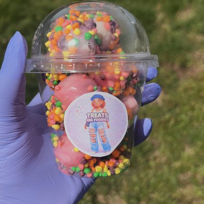 Strawberry 🍓 Nerd Candied Grapes 9oz Cup 
