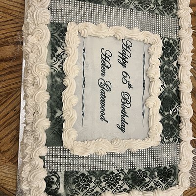 Custom  Bday Cake