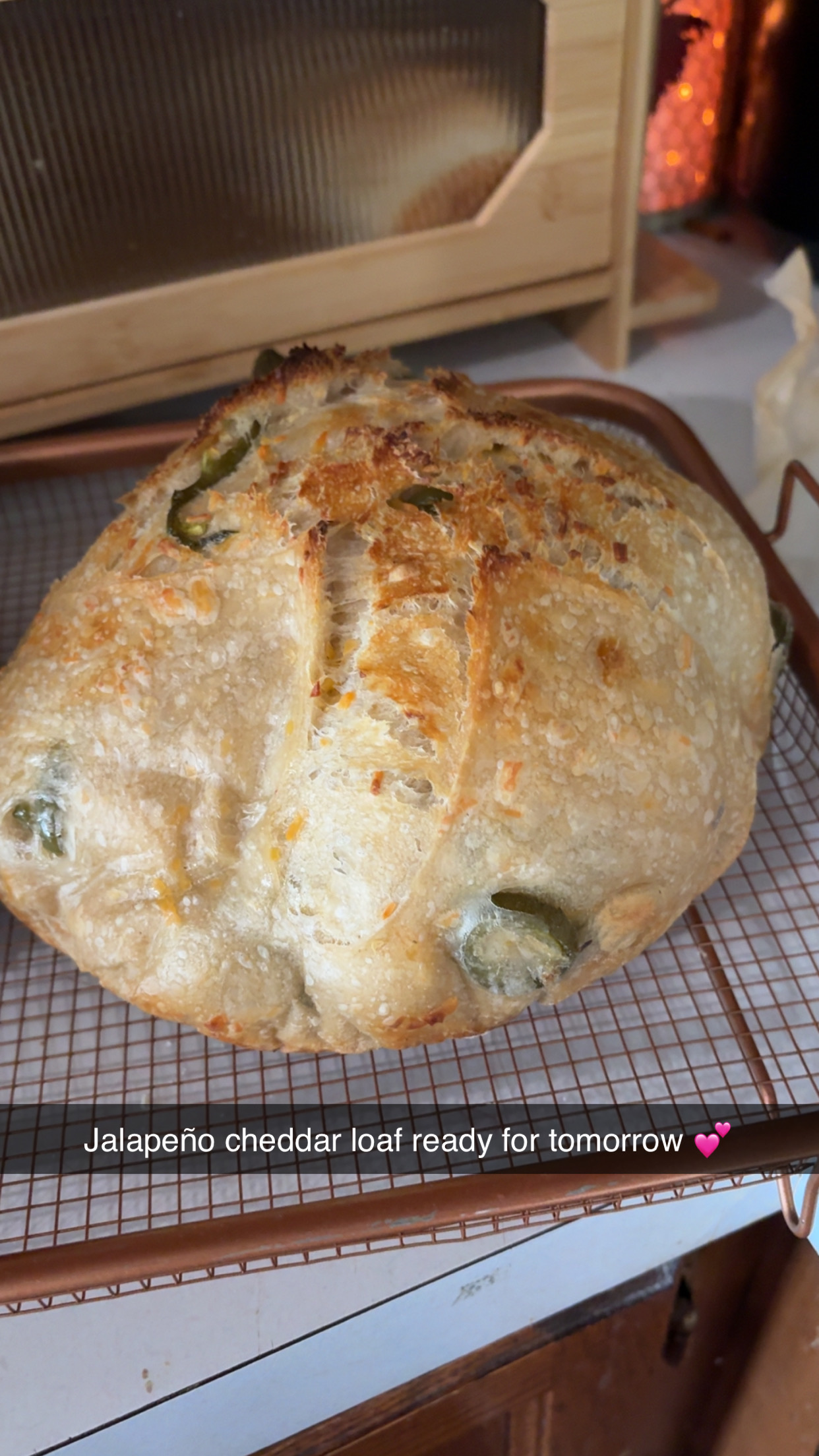 Cheddar Jalapeño Loaf