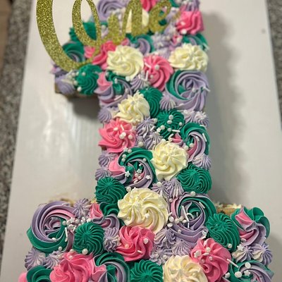 Cookie Cake - Letter/Number