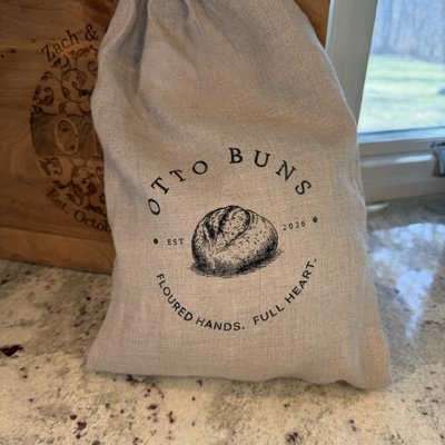 Linen Bread Bag 