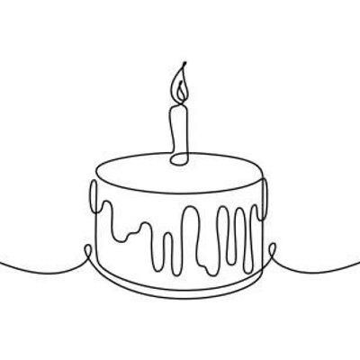 6” cake