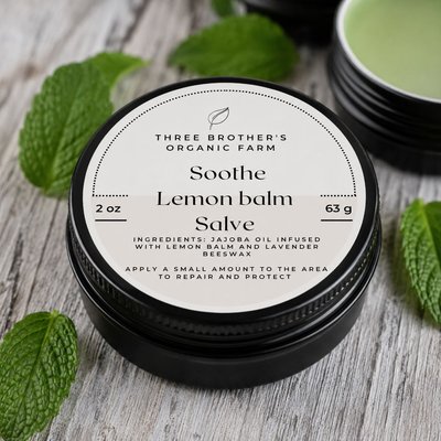 Soothing Lemon Balm Salve