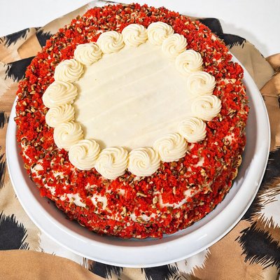 Double Red Velvet Cake (Feed 12-16)