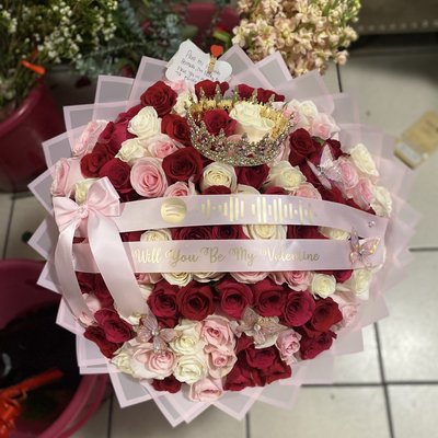 50 Count Ecuadorian Rose Bouquet 