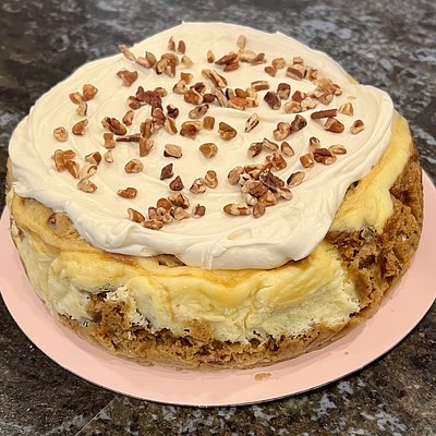 9” Carrot Cake Cheesecake (Serves 12-20)
