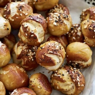 Sourdough Pretzel Bites 