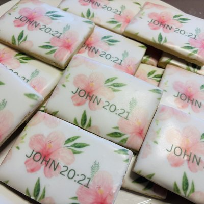 Custom Decorated Cookies 1/2 Dozen (Add On Only)