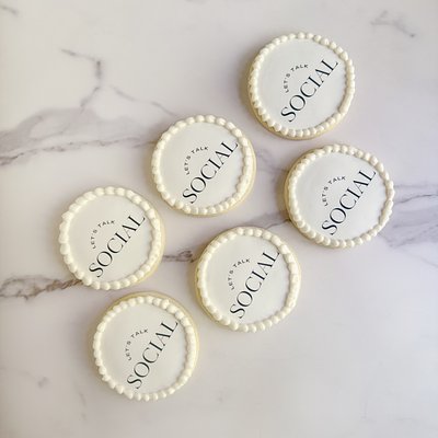 Custom Logo Cookies