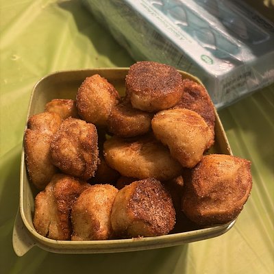 Sourdough Cinnamon sugar Pretzel Bites 