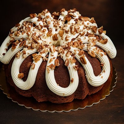 10 Inch Red Velvet with Pecans