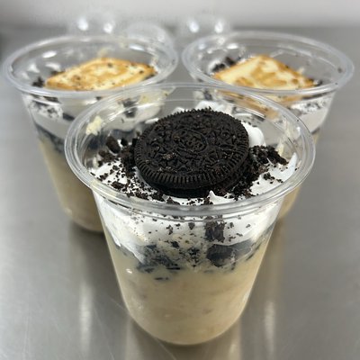 16oz Oreo Banana Pudding 