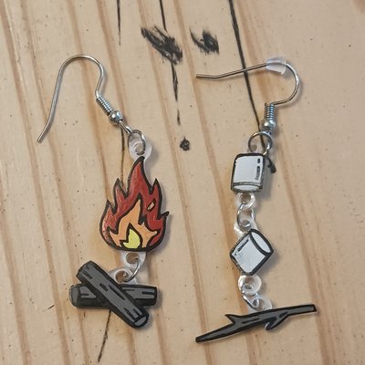 Campfire Earrings