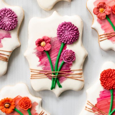 Custom GF Sugar Cookies Detailed Design 