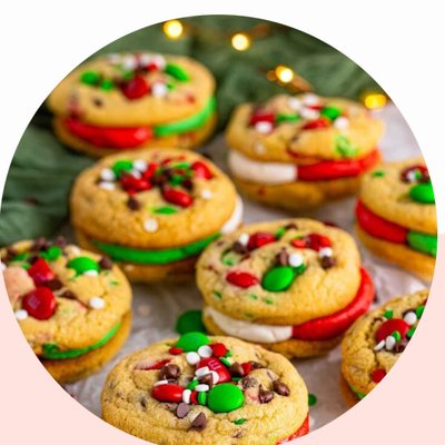 Christmas Cookie Sandwich 