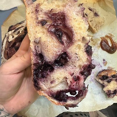 Blueberry Sourdough Loaf