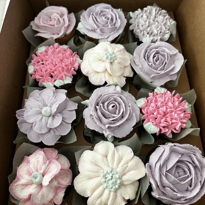 Flower Cupcakes 