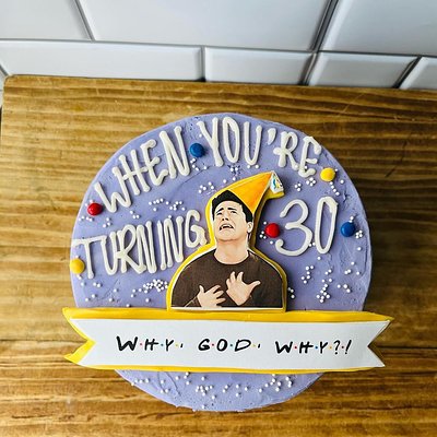 Friends 6” Double Layer 30th Birthday 