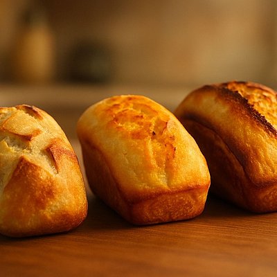 Soursough Sampler: 3 Mini Loafs 