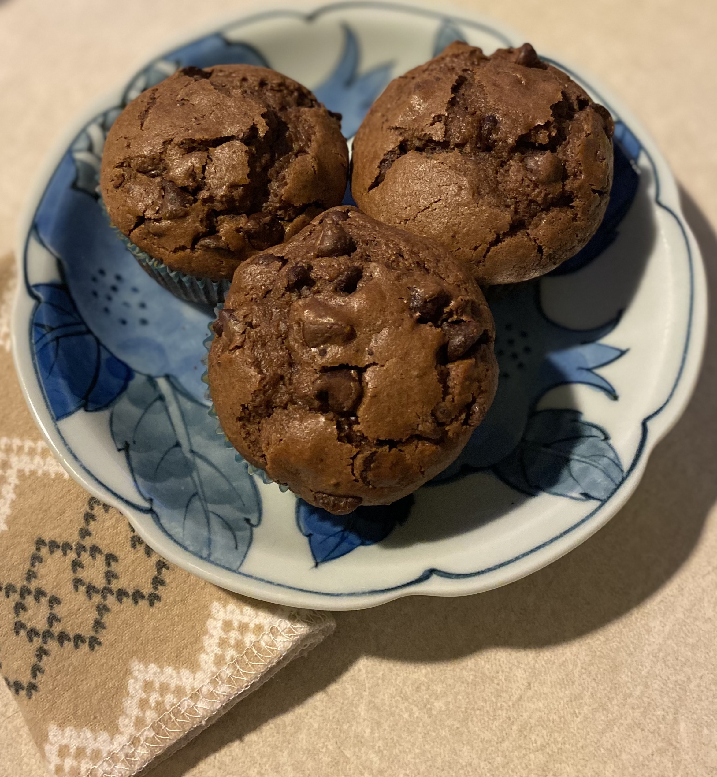 Sourdough Double Chocolate Muffins -  6pk 