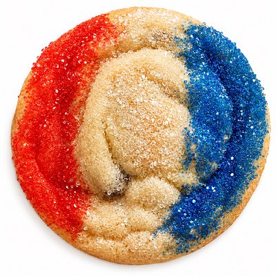 SPECIAL: “Red, White & Chonky” Blueberry And Strawberry Lemon Cookie