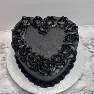 8” Heart Cake