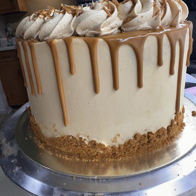 6” Biscoff Cookie Butter Cake