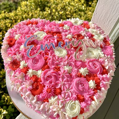 12 inch Heart Cake