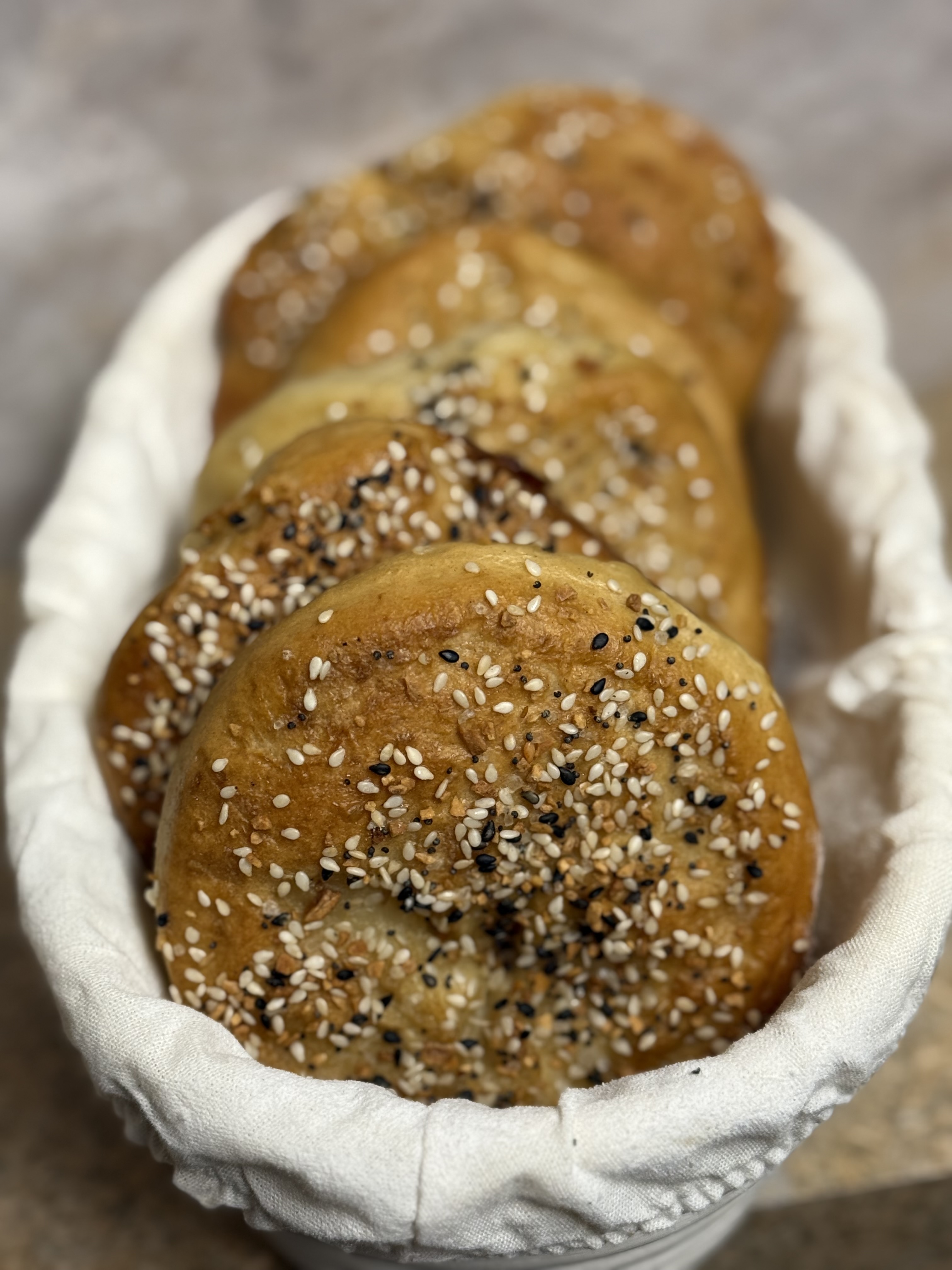 Sourdough Everything Bagel