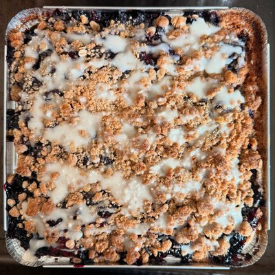 Blueberry Pie Focaccia