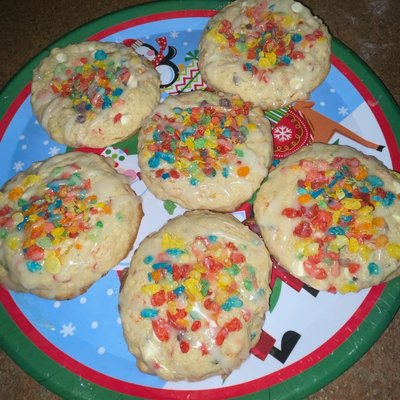 Fruity Pebbles Cookies