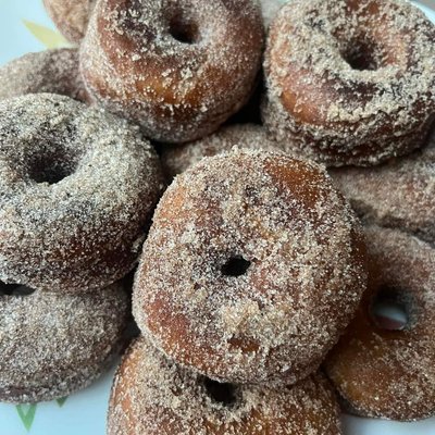 Sourdough Apple Cider Donuts