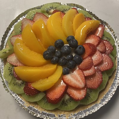 Cold Fruits Cheesecake 