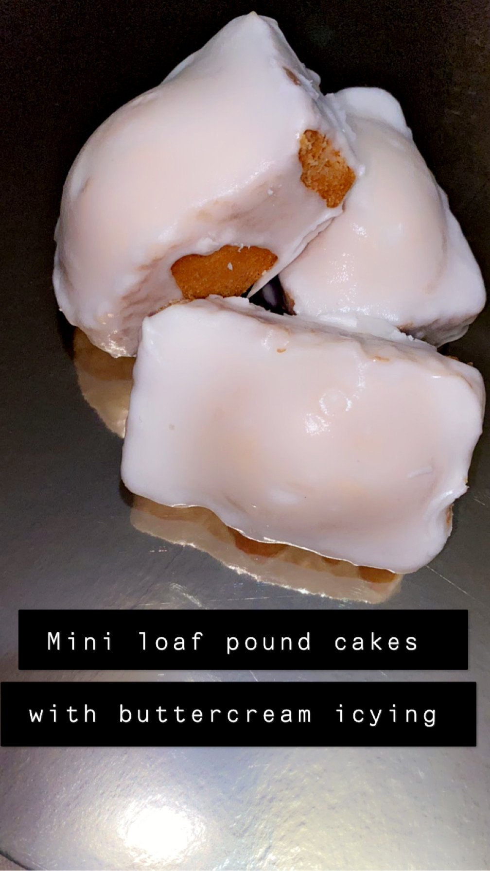 3 Pack/ Mini Loaf Pound Cake 