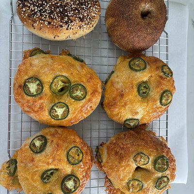 Custom 6 Pack Of Bagels (mix & match) 