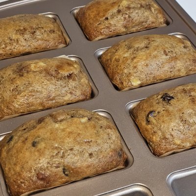 Protein Banana Bread Mini Loaf Chocolate Chip