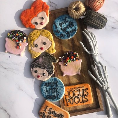 Dozen Hocus Pocus Vanilla Cookies