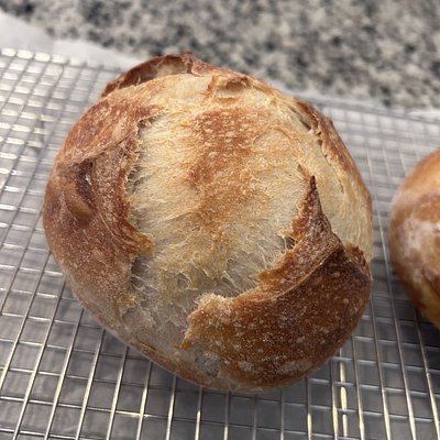 Peanut Butter Chocolate Sourdough Round