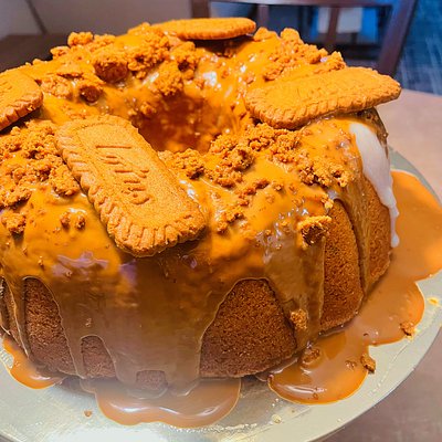  Biscoff Cookie Butter Pound Cake