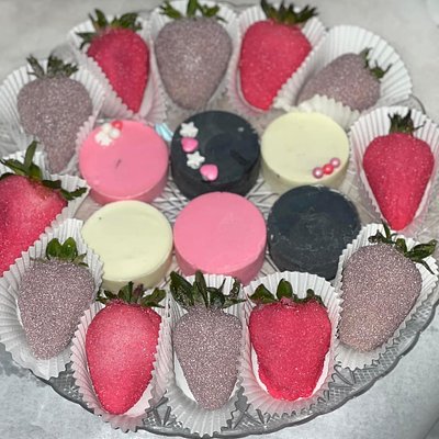Strawberry/Oreo combo 