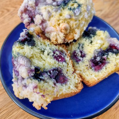 Sourdough Blueberry Muffins 6-count