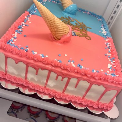 1/2 Sheet Cake