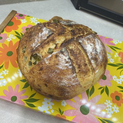 Jalapeño Cheddar Sourdough