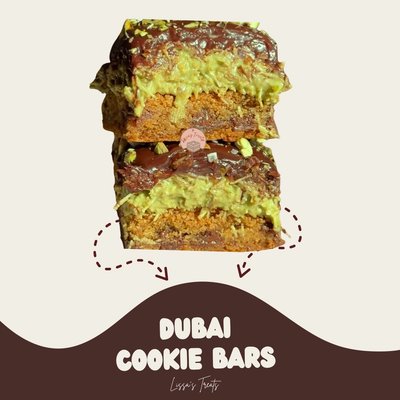 Dubai Cookie Bars
