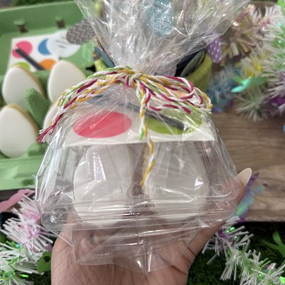 (4ct) Paint Your Own Easter Egg Cookie Kit