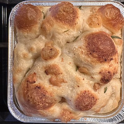 Sourdough Focaccia 8”x8”-Sea Salt