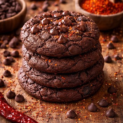 Chocolate Chocolate Chip Cayenne Pepper 