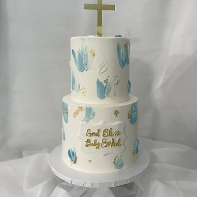 20-25 Servings (2 Tiered Cake)