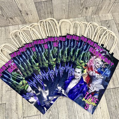 Custom Party Bags 12ct (bags Only No Candy)