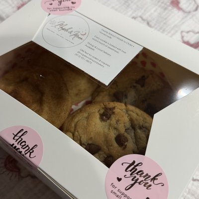 4 Gourmet Cookie Box